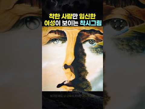 착한 사람 눈에는 임신한 여성이 보입니다
