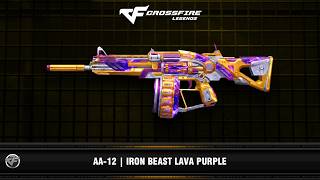 CFM : AA-12 | Iron Beast 2 Lava Purple (VIP)