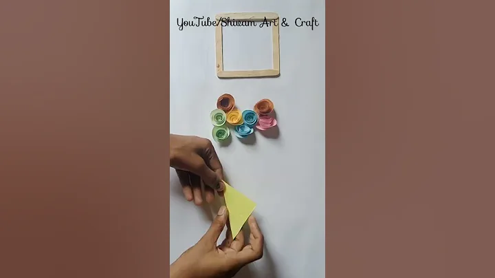 Diy Wall Hanging|Popsicle stick Wall Hanging|#shorts #shivamart
