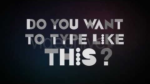 Bedo - Animated Typeface - After Effects