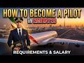 How to Become a Pilot in #Emirates Airline | First Officer Job Requirements & Salary #vlog #pilot