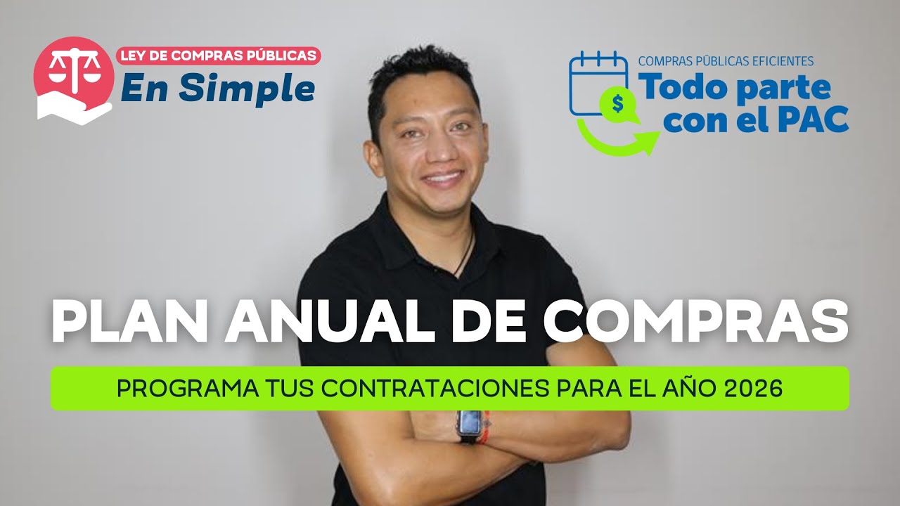 Prepara tu Plan Anual de Compras 2026