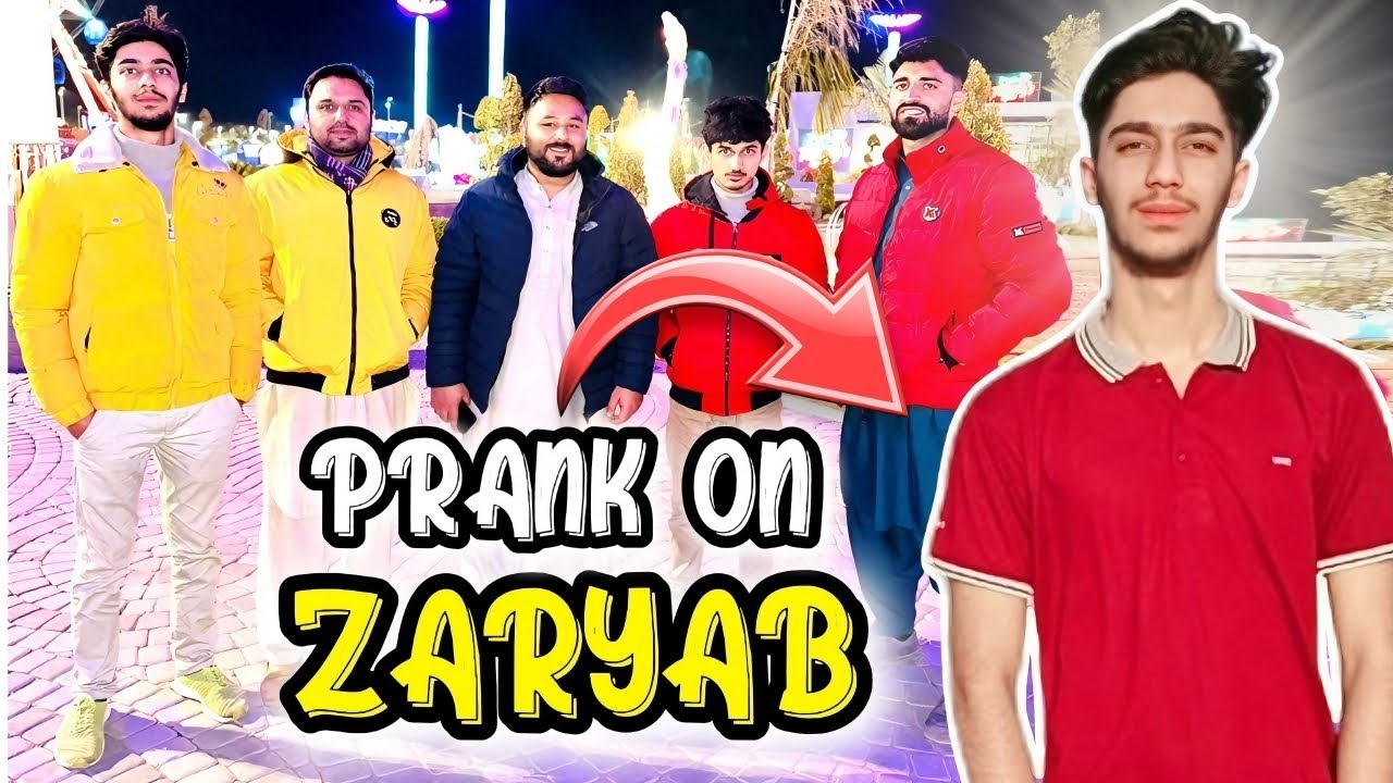 Big Prank on Zaryab | Prank on 2000ft Height | Glow Park | Metro City | Gujarkhan | Vlog