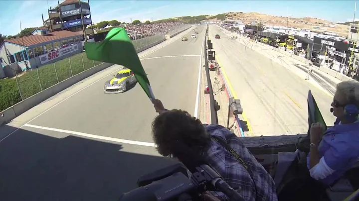 Green Flag - Laguna Seca - ALMS - Tequila Patron - Racing - Sports Cars - ESPN