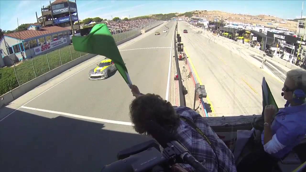 Green Flag - Laguna Seca - ALMS - Tequila Patron - Racing - Sports Cars - ESPN
