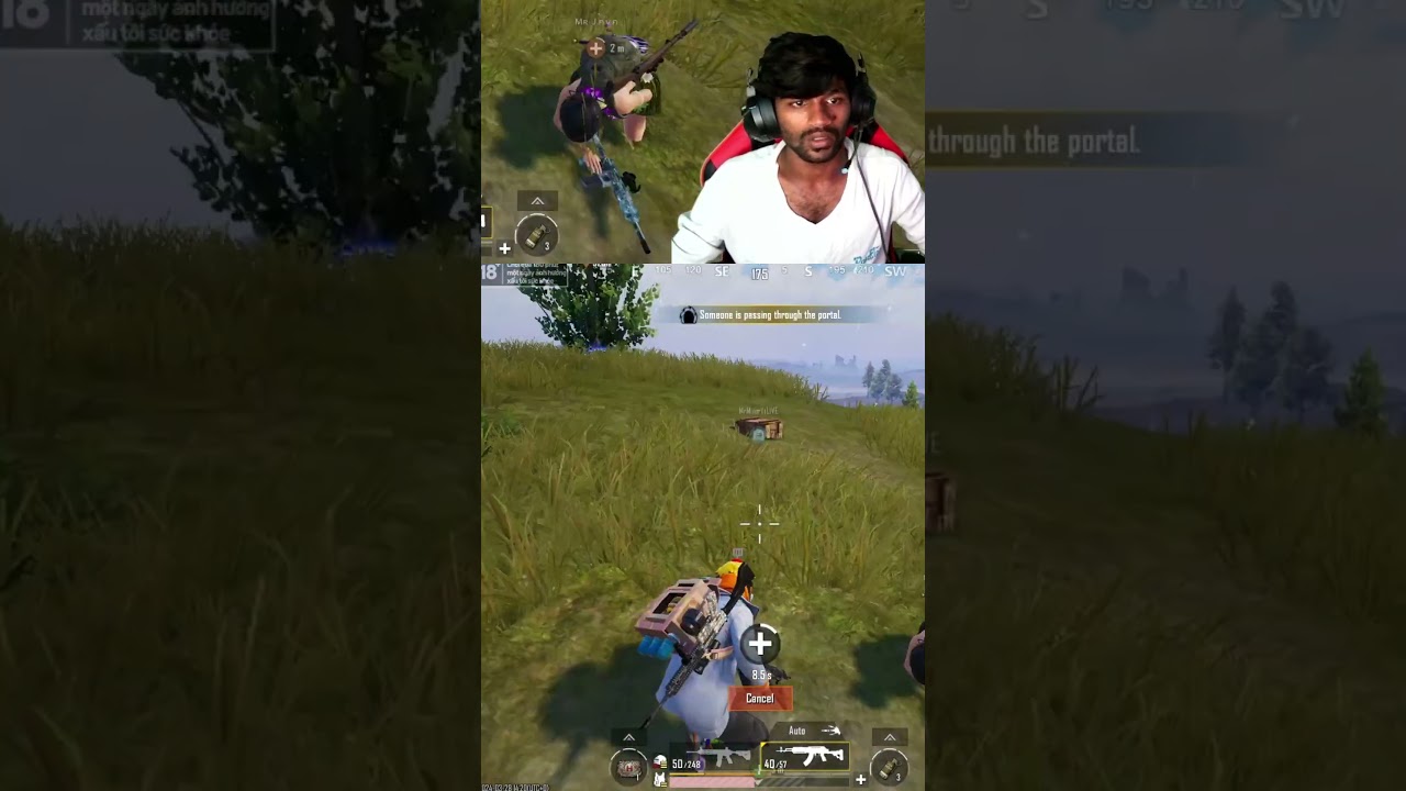 Rush  in last zone1v3😂🤣 