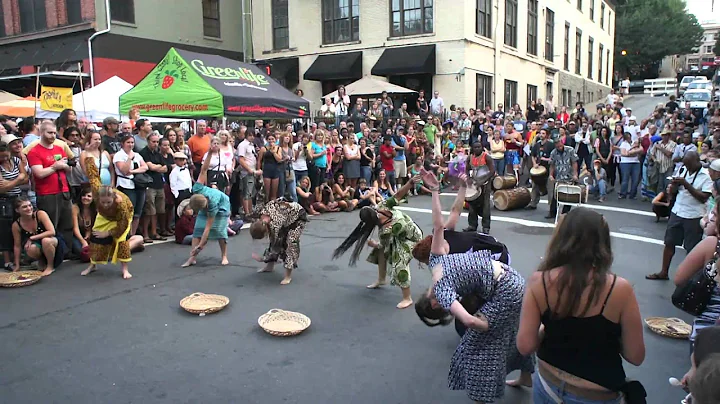 Street Dancers and Drums at LAAFF