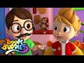 Johny johny sim papai | Musica infantil portuguesa | Educação | Boom Buddies | Desenho animado