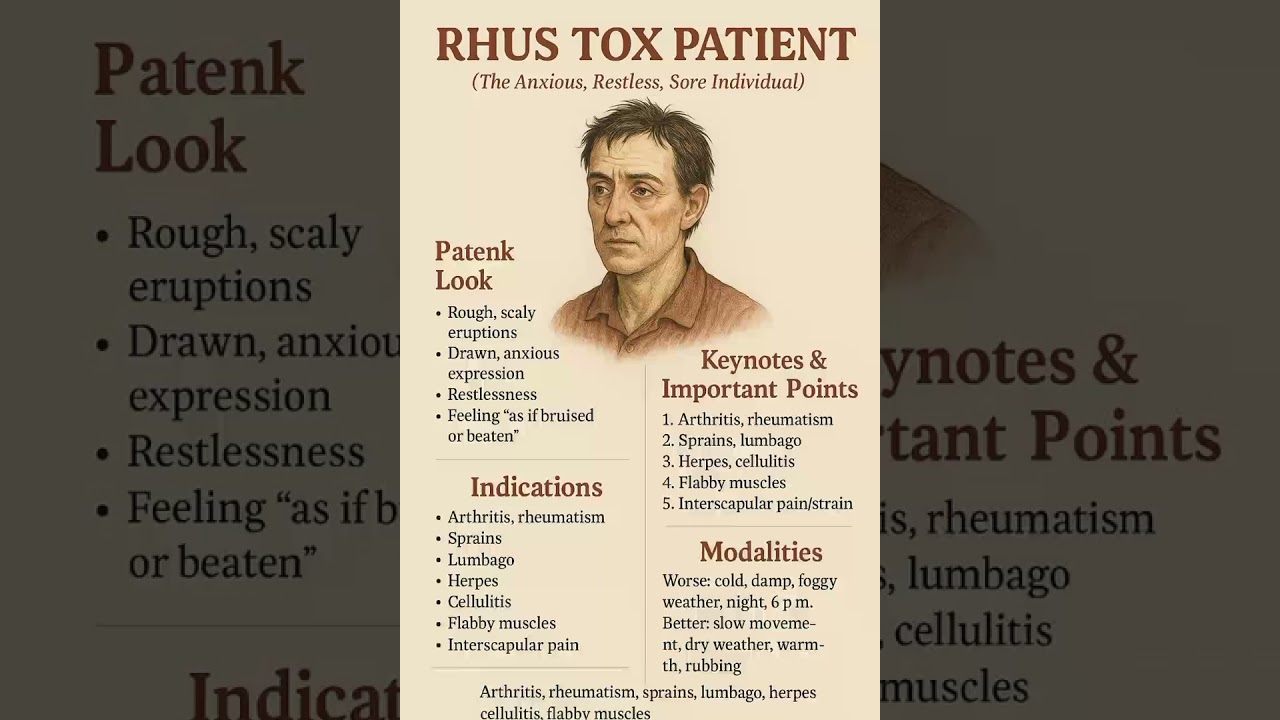 rhus tox homoeopathic medicine | rhus tox | 