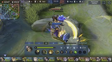 Funny moment Tigreal Mobile Legend.. (Rip Thamuz)