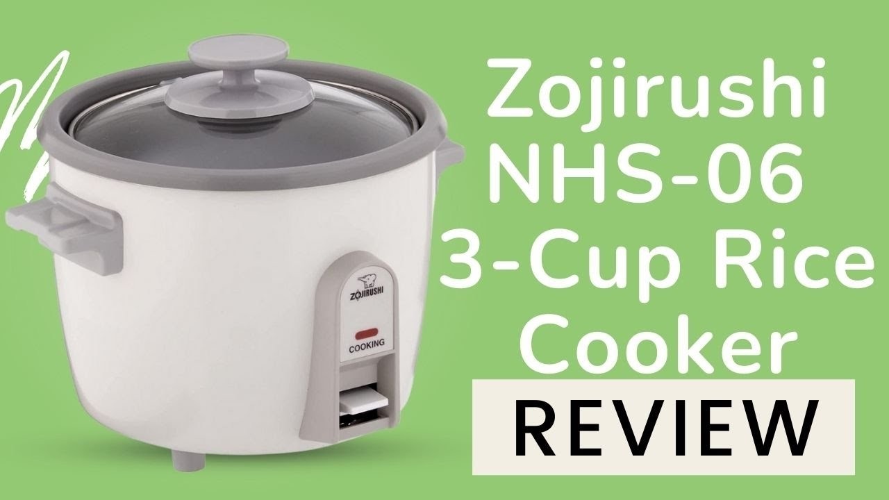 Zojirushi NHS‑06 – Simple & Reliable 3‑Cup Rice Cooker for Perfect Rice Every Time!
