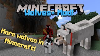 MORE WOLVES IN MINECRAFT (PC/XBOX/ANDROID/IOS) - Wolves+ Mod - Mod Review Time Ep. 4 screenshot 5