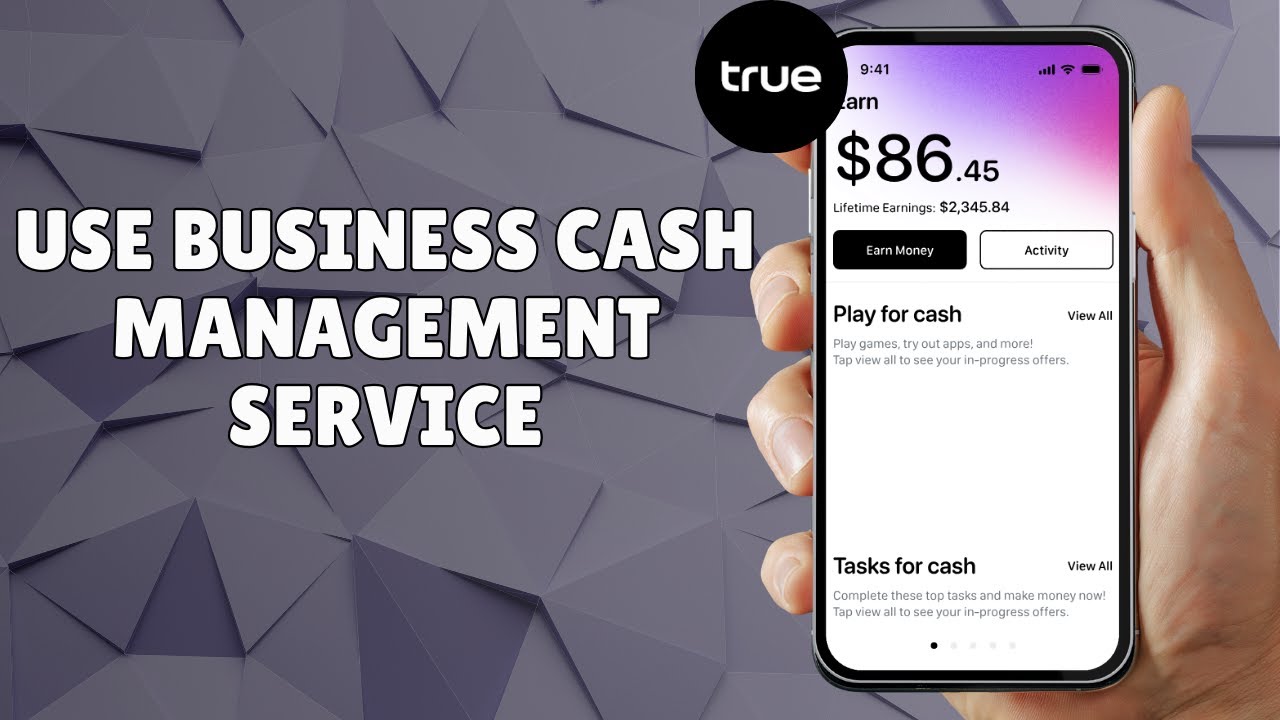 True Management HOW TO USE TRUE FINANCE BUSINESS CASH MANAGEMENT SERVICE - YouTube