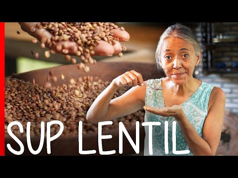 Video: Sup Lentil Tanpa Lemak Dengan Kacang Dan Jamur