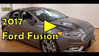 2017 | Ford Fusion | NAVIGATION MOONROOF REAR CAMERA | #Carvision