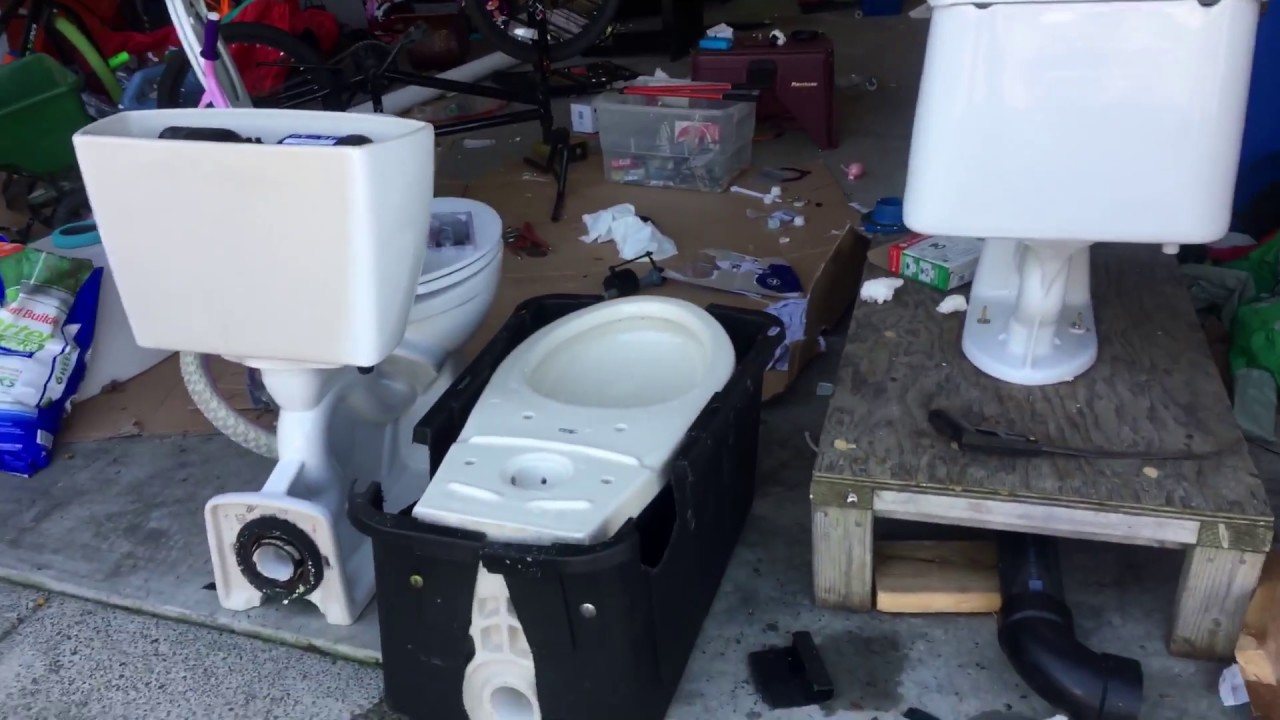 3 new toilets from the restore YouTube