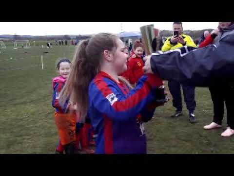 SDYFL Girls new year football festival 2019 - YouTube