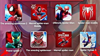 Tiny 1MB to High Graphics 1GB – Best Spider Hero Games for Android! 🕷️🔥#spiderman screenshot 2