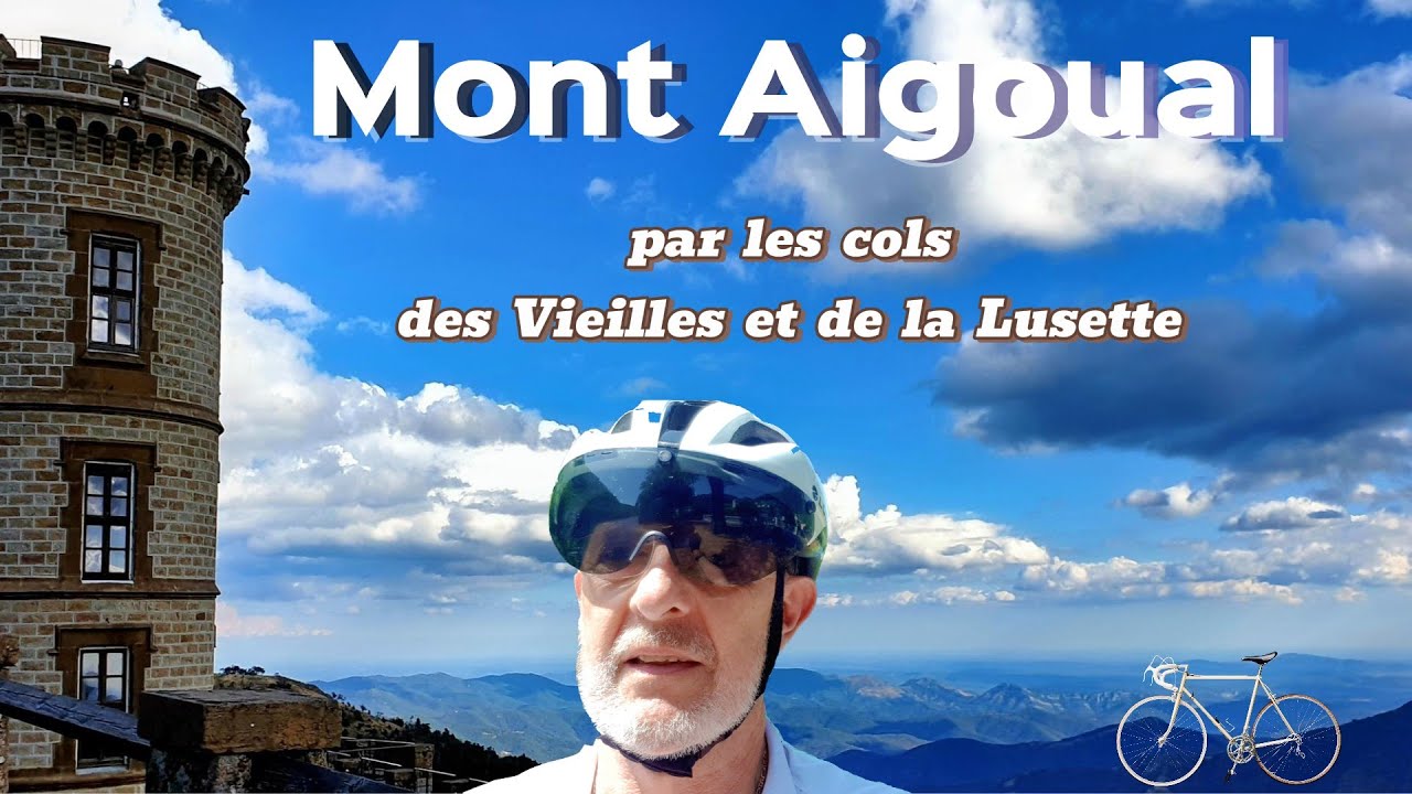 Le Mont Aigoual via les cols des Vieilles et de la Lusette en velo le 11 aout 2020