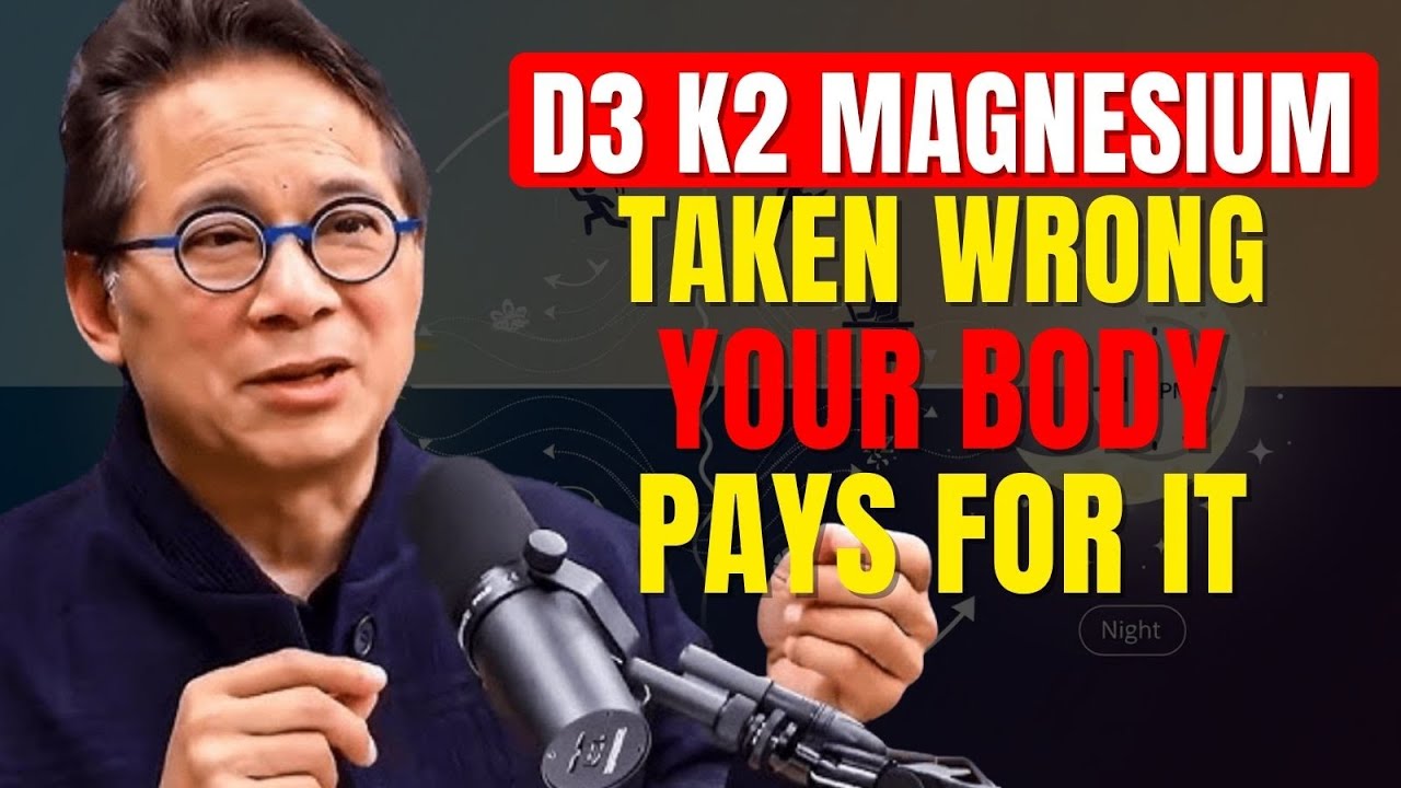 Over 65: Warning You Take D3, K2 & Magnesium WRONG — Here’s What Really Happens in Your Body