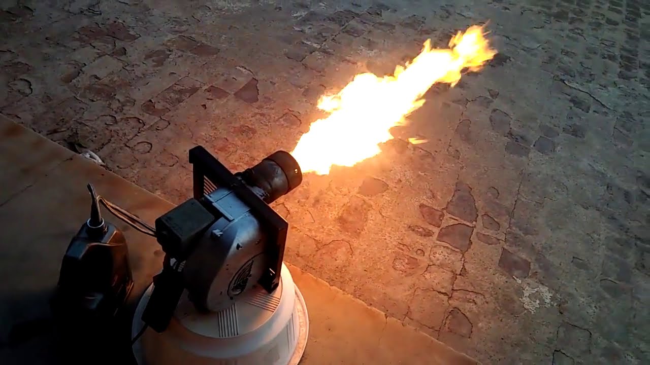 Riello G10 Light Oil Burner Test Firing with R.B.L 530SE burner controller
