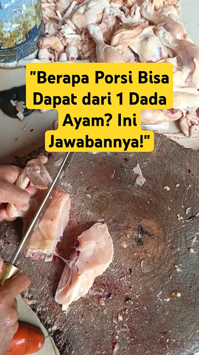 1 Chicken Breast = 6pieces? Watch This! #chicken #IdeJualan #SatisfyingCut #FoodPrep #StreetFoodPrep