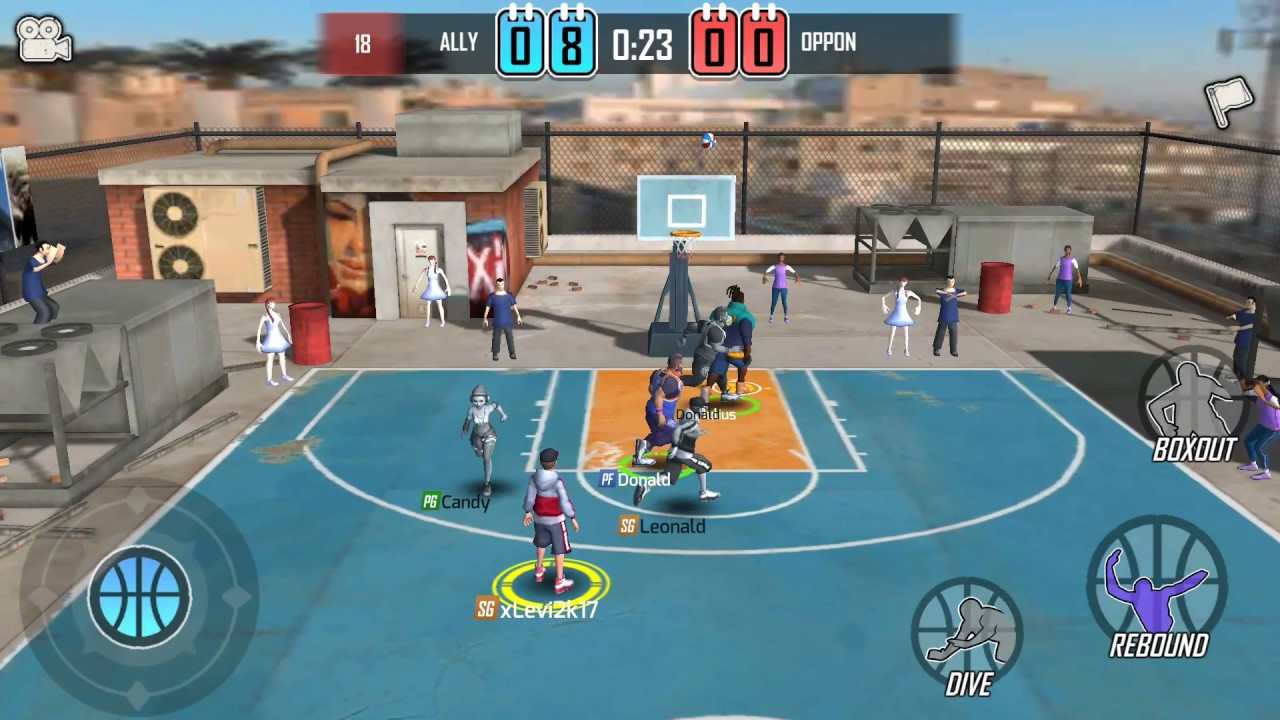 STREET WARS BASKETBALL (Gameplay) YouTube