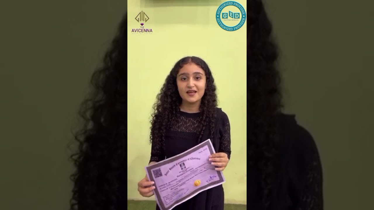 GED student from the avicenna 