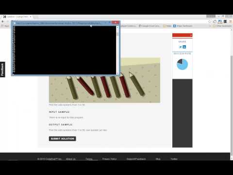 How to Solve a CodeEval Challenge that has no input: Odd Numbers C#