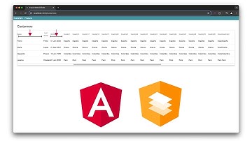 Cómo crear una tabla reutilizable con #angular y angular material | Agregar Columnas con Ancho Fijo
