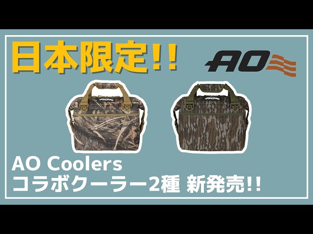 AO Coolers】入手困難⁉︎日本限定仕様のモッシーオークとコラボした2