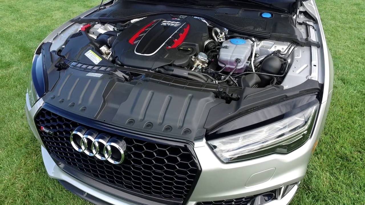 2017 Audi RS7 in Prism Silver