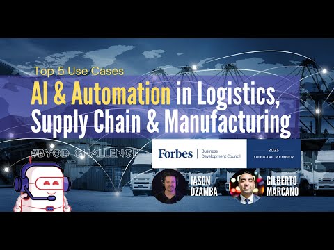 AI & Automation in Logistics, Supply Chain, and Manufacturing