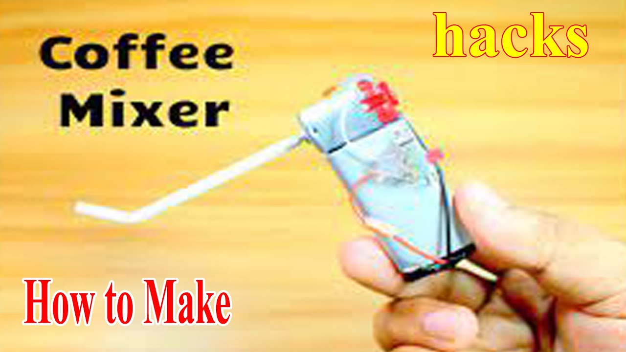 How to make Easy and Simple Coffee Mixer at Home The Q Pro YouTube