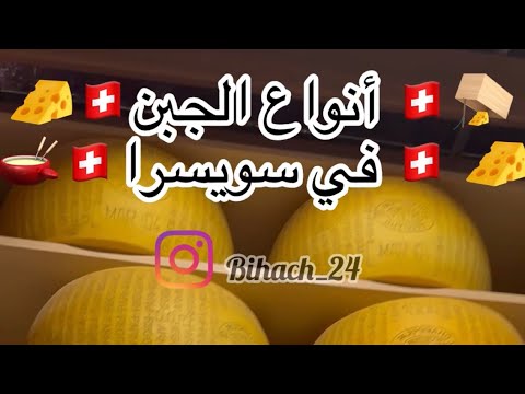 أنواع الجبن في سويسرا