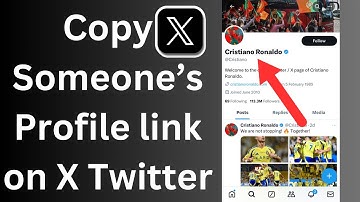 How to copy someone’s profile link on X Twitter app
