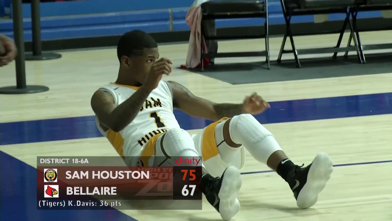 Sam Houston Tigers vs Bellaire Cardinals 1-30-18