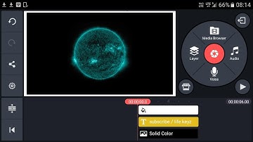 Amazing 3d , 2d intro with android ..for youtube videos ( life keyz )