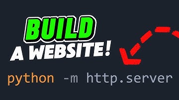 Build a Website in 1 Line of Code! (Python Web Server)