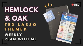 Hemlock & Oak Plan with Me ft. Happy Planner Stickers