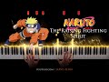 Naruto - The Raising Fighting Spirit - Piano Cover - YouTube #Shorts