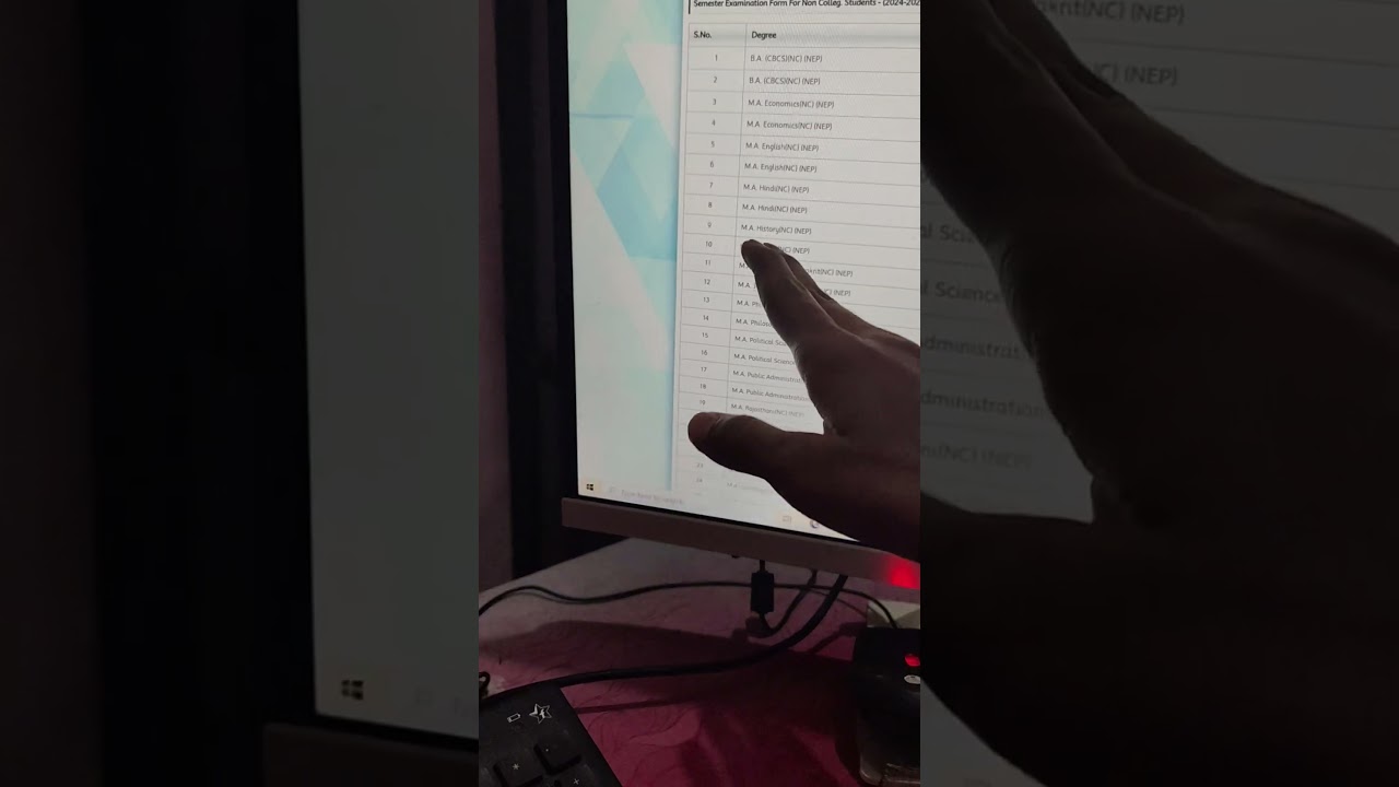 MLSU College Ug/Pg Non College Examination From 2025 apply