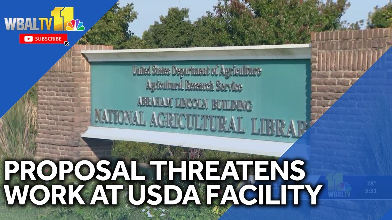 Proposal threatens work at Beltsville USDA facility