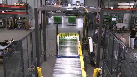 Orion Automatic Rotary Arm Wrapper with Corner Board Placer