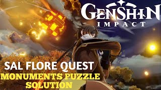 Tianheng In The South, Yaoguang In The East, Jueyun In The West, Qingce In The North Genshin Impact