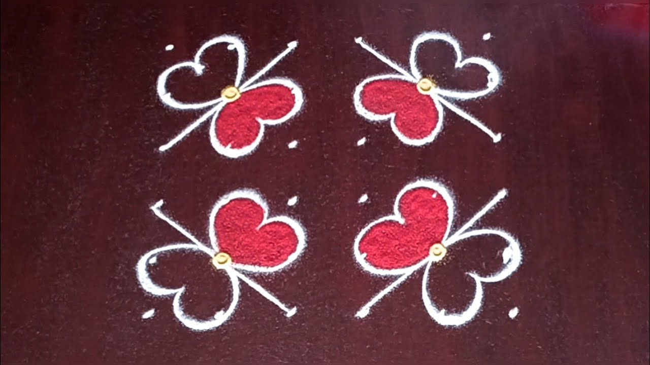 6x6 rangoli | daily rangoli | festival muggulu