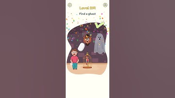 DOP 2 Delete One Part Level 214 Find a ghost - Gameplay Solution Walkthrough