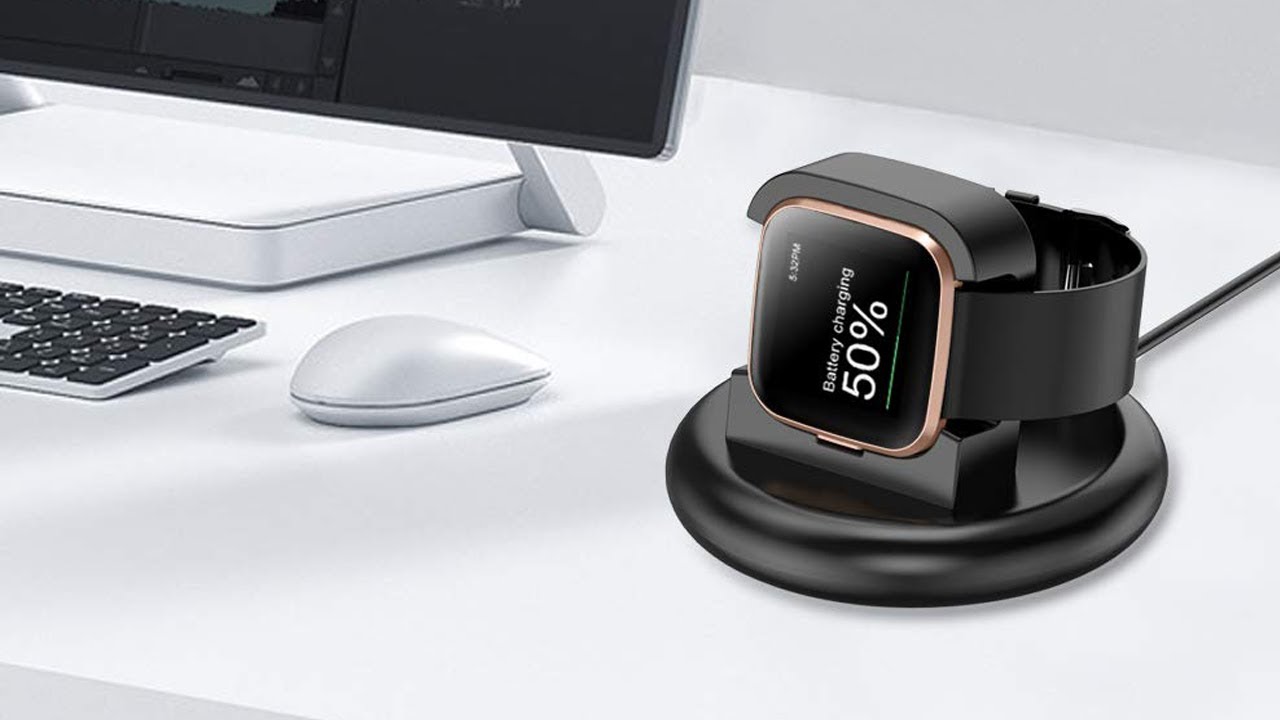 QIBOX Compatible with Fitbit Versa 2 Charger 2020