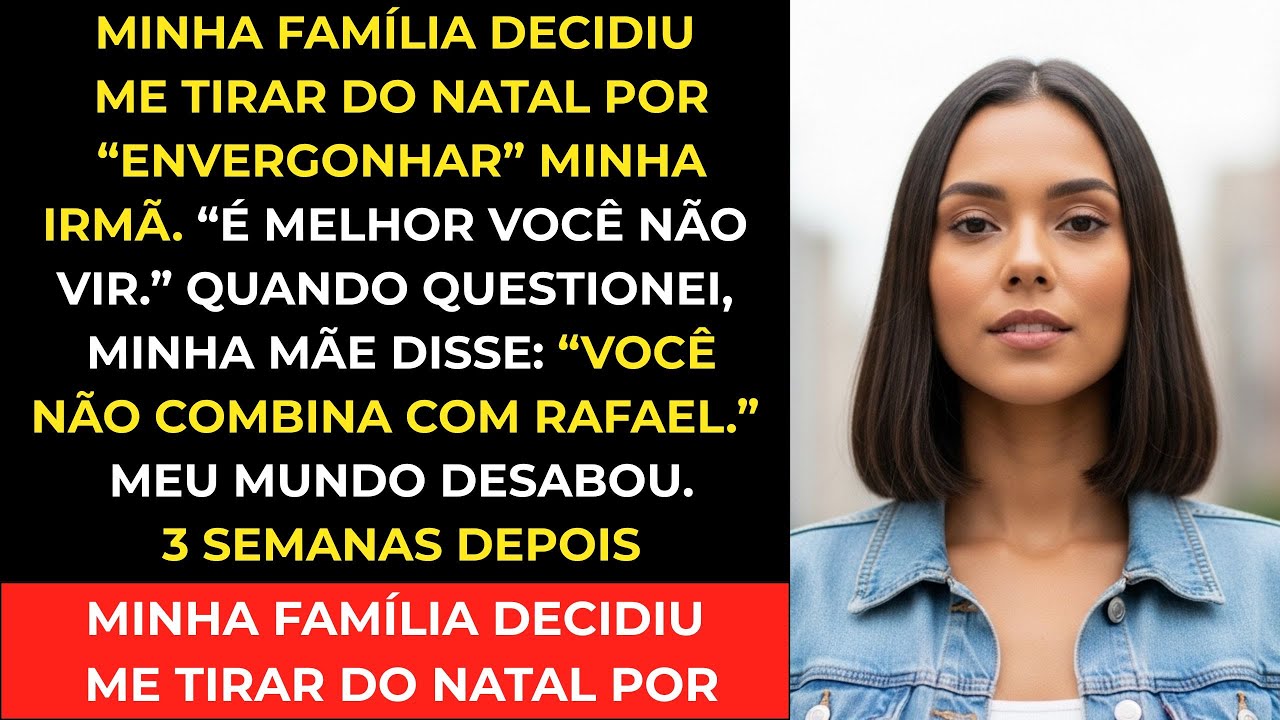 Meus Pais Não Me Convidaram Para o Natal Por “Envergonhar” Minha Irmã… Até Que o Namorado Dela Disse