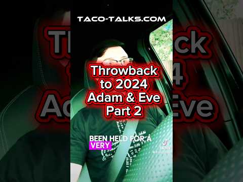 Adam and Eve throwback 2024, part 2